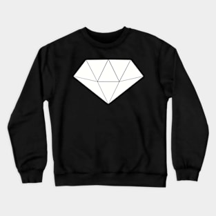 White diamond Crewneck Sweatshirt